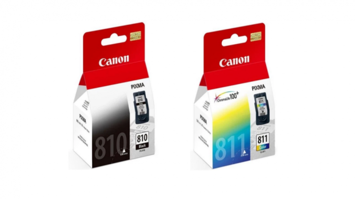 Canon 810 + 811 ORIGINAL Ink Cartridge Set